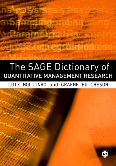 The SAGE Dictionary of Quantitative Management Research, PDF eBook