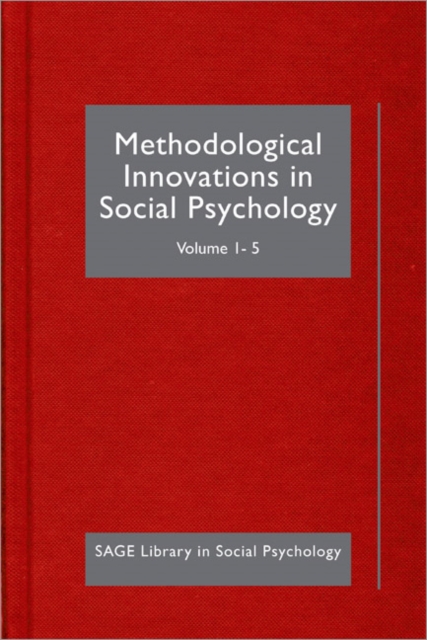 Methodological Innovations in Social Psychology, Multiple-component retail product Book