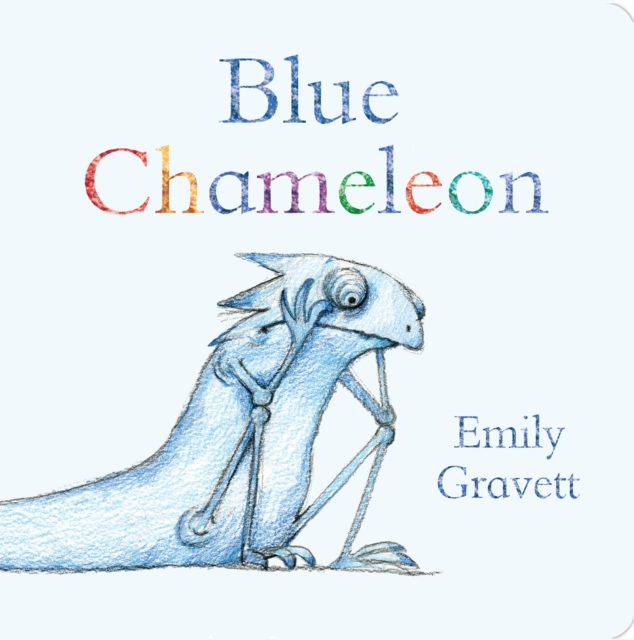 Blue Chameleon, Board book Book