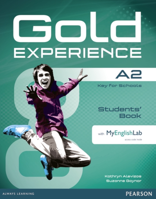 Gold Experience A2 Students' Book for DVD-ROM and MyLab Pack, Mixed media product Book