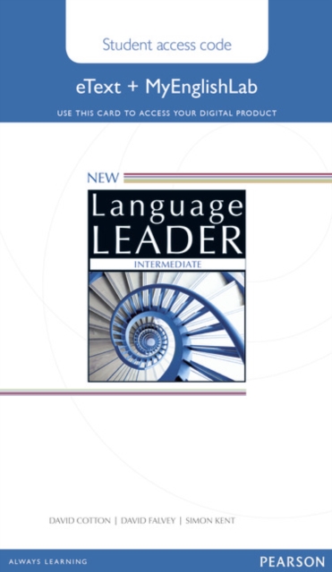 New Language Leader Intermediate eText Access Card with MyEnglishLab Pack, Mixed media product Book