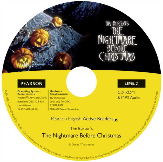 Level 2: Nightmare before Christmas Multi-ROM with MP3 for Pack, CD-ROM Book