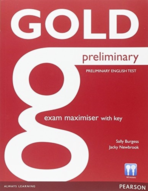 Gold Prelim Exm Max +Key&CD Itly Pk, Multiple-component retail product Book