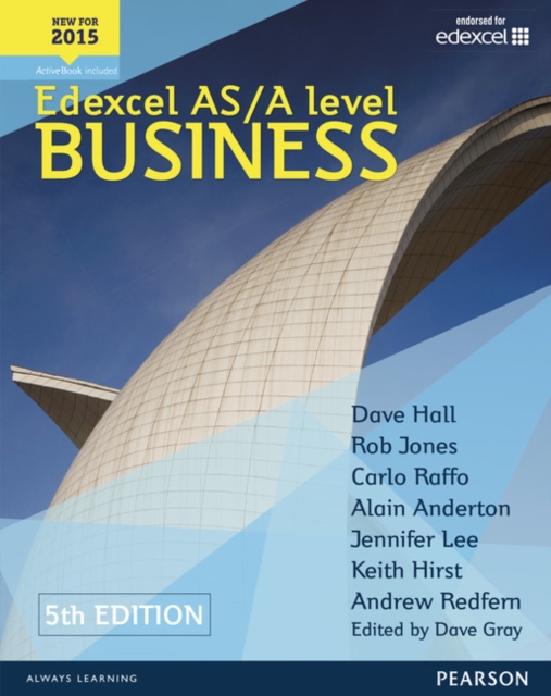 Edexcel AS/A level Business 5th edition Student Book and ActiveBook, Multiple-component retail product Book