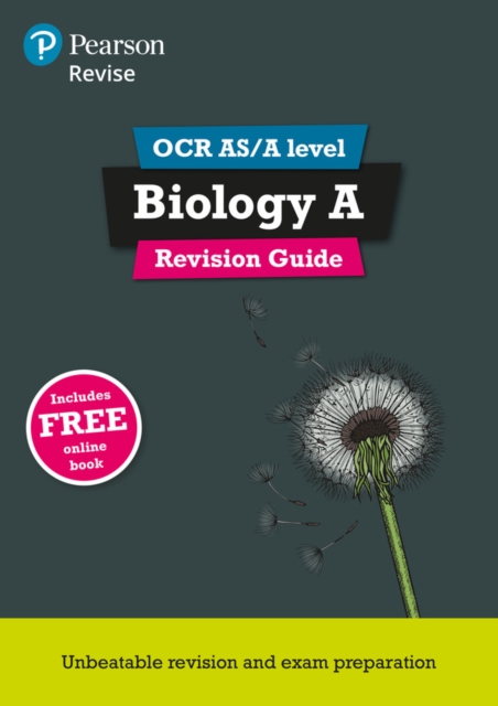 Pearson REVISE OCR AS/A Level Biology Revision Guide inc online edition - 2023 and 2024 exams, Mixed media product Book