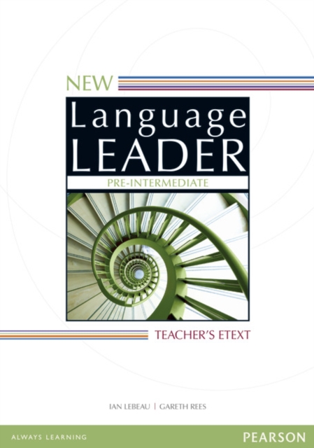 New Language Leader Pre-Intermediate Teacher's eText DVD-ROM, DVD-ROM Book