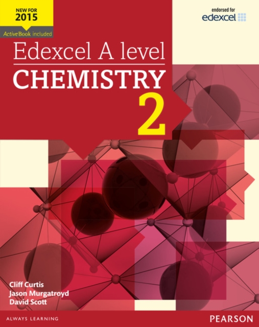 Edexcel A level Chemistry Student Book 2 + ActiveBook, Multiple-component retail product Book