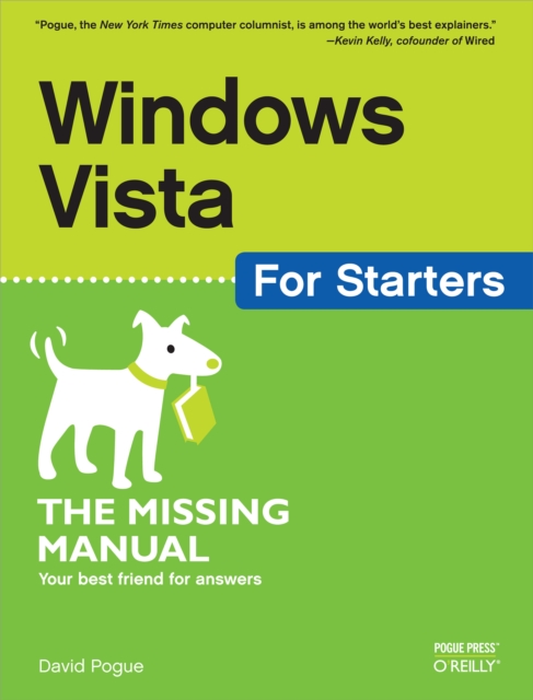 Windows Vista for Starters: The Missing Manual : The Missing Manual, EPUB eBook