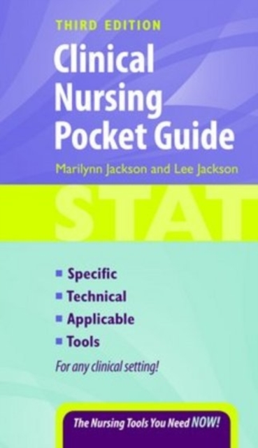 Clinical Nursing Pocket Guide, Hardback Book
