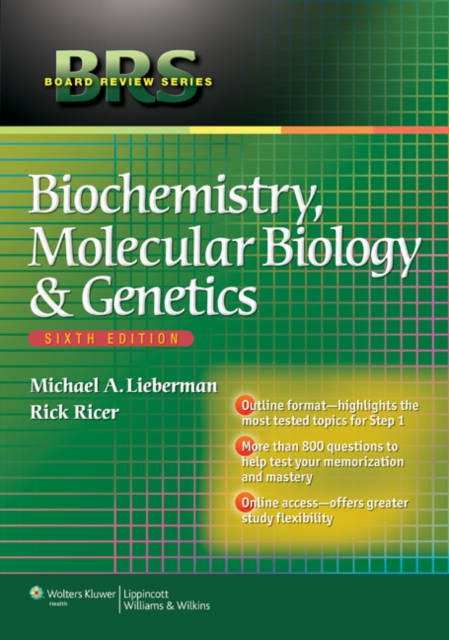 BRS Biochemistry, Molecular Biology, and Genetics, Paperback / softback Book