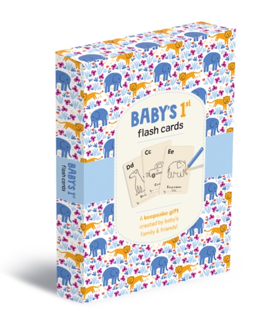 Baby's 1st Flash Cards : A keepsake gift created by baby's family and friends!, Cards Book