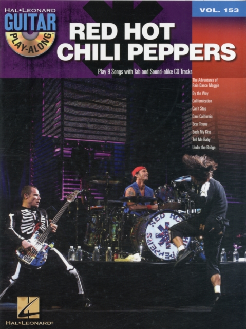 Guitar Play-Along Volume 153 : Red Hot Chili Peppers (Book/Online Audio), Paperback / softback Book