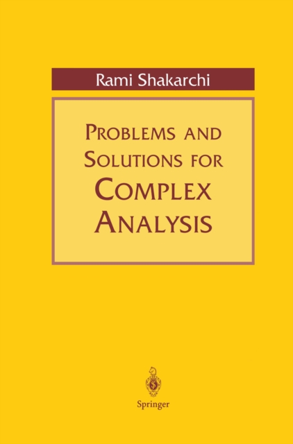 Problems and Solutions for Complex Analysis, PDF eBook