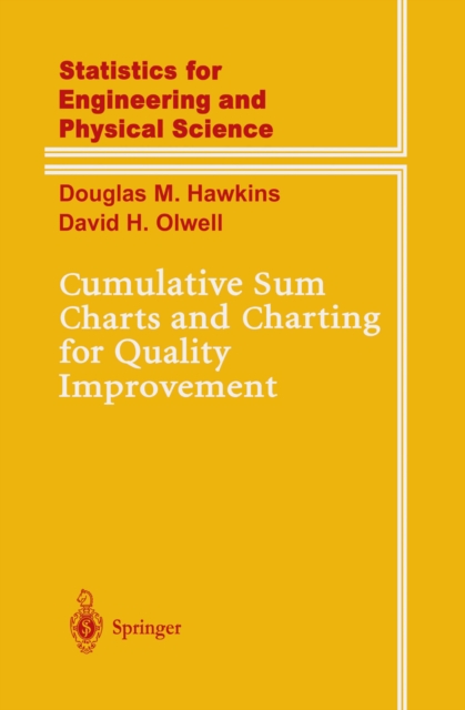 Cumulative Sum Charts and Charting for Quality Improvement, PDF eBook