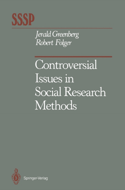 Controversial Issues in Social Research Methods, PDF eBook