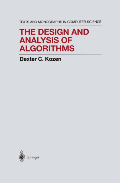 The Design and Analysis of Algorithms, PDF eBook