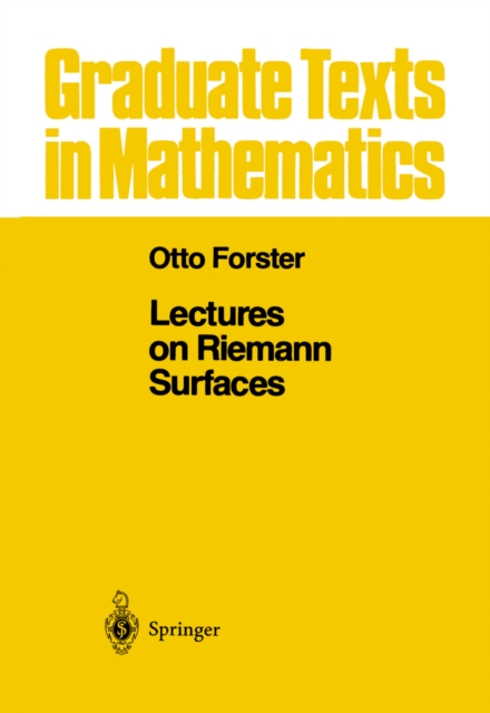 Lectures on Riemann Surfaces, PDF eBook