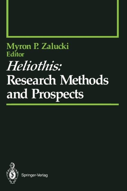 Heliothis: Research Methods and Prospects, Paperback / softback Book