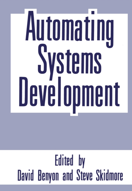 Automating Systems Development, PDF eBook