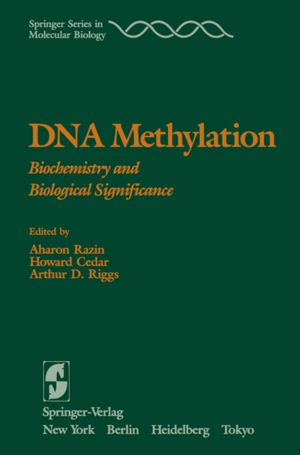 DNA Methylation : Biochemistry and Biological Significance, PDF eBook