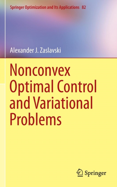 Nonconvex Optimal Control and Variational Problems, Hardback Book