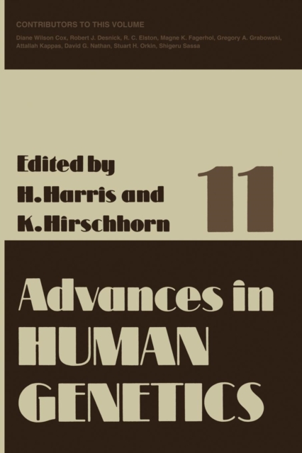 Advances in Human Genetics 11, Paperback / softback Book