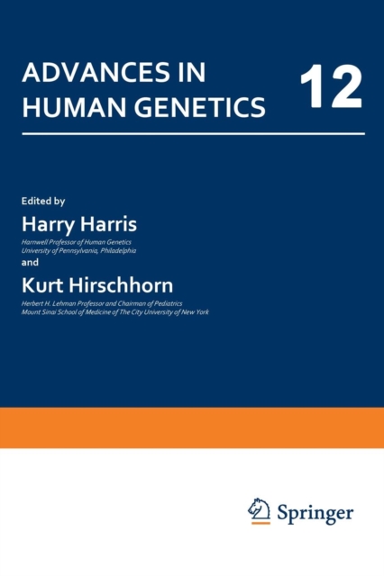 Advances in Human Genetics : 12, Paperback / softback Book