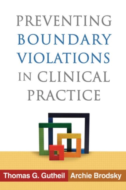 Preventing Boundary Violations in Clinical Practice, Paperback / softback Book
