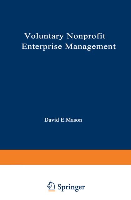 Voluntary Nonprofit Enterprise Management, PDF eBook