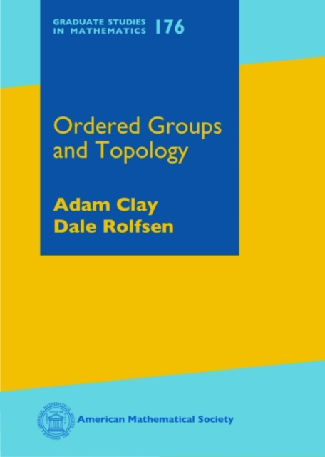 Ordered Groups and Topology, Hardback Book