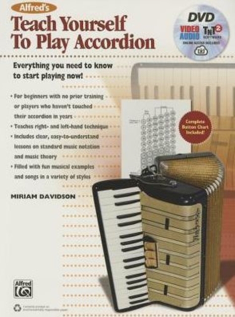 ALFREDS TEACH YOURSELF TO PLAY ACCORDIAN, Paperback Book