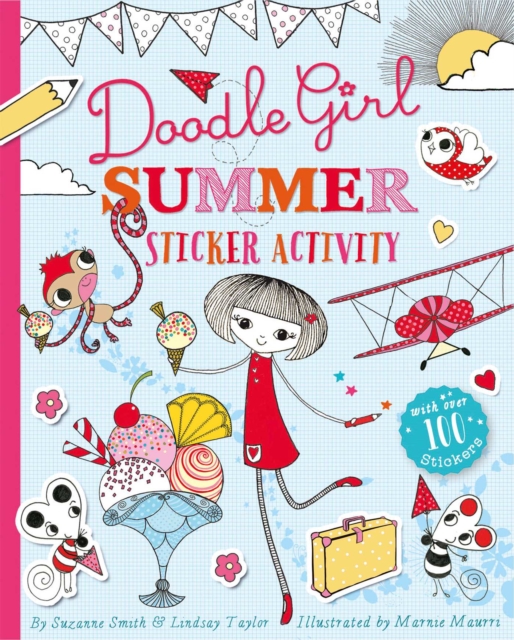 Doodle Girl Summer Sticker Activity, Paperback / softback Book