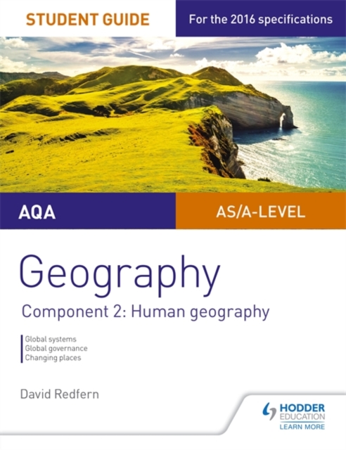 AQA AS/A Level Geography Student Guide: Component 2: Human Geography, Paperback / softback Book