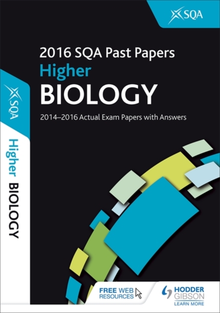 Higher Biology 2016-17 SQA Past Papers with Answers, Paperback Book