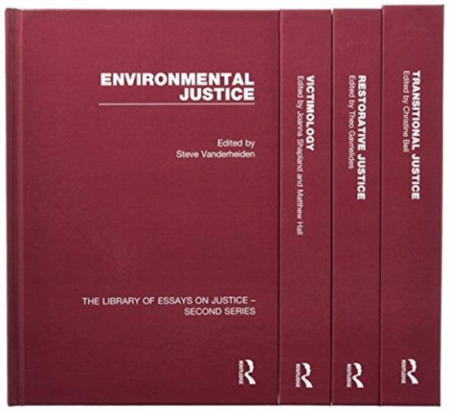 The Library of Essays on Justice - Second Series: 4-Volume Set, Mixed media product Book