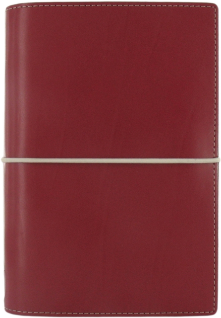 Filofax Personal Domino Red Organiser, Paperback Book