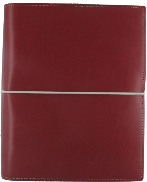 Filofax A5 Domino Red Organiser, Paperback Book
