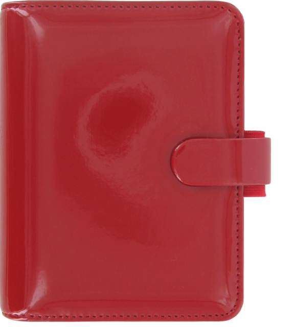 Filofax Pocket Patent Red Organiser,  Book