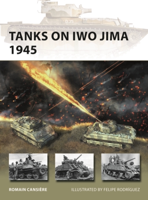 Tanks on Iwo Jima 1945, Paperback / softback Book