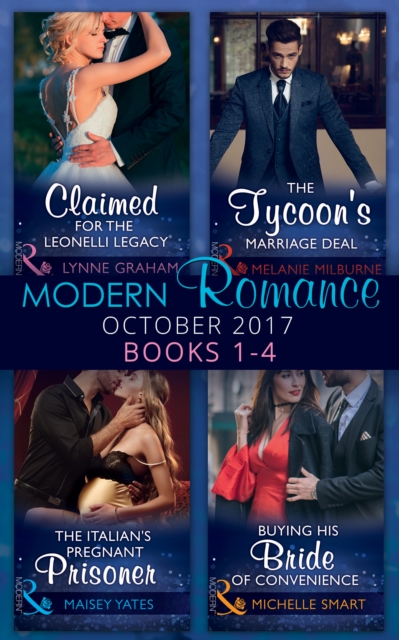 Modern Romance Collection: October 2017 Books 1 - 4, EPUB eBook