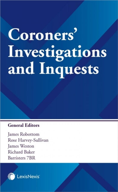 Coroners' Investigations and Inquests, Paperback / softback Book