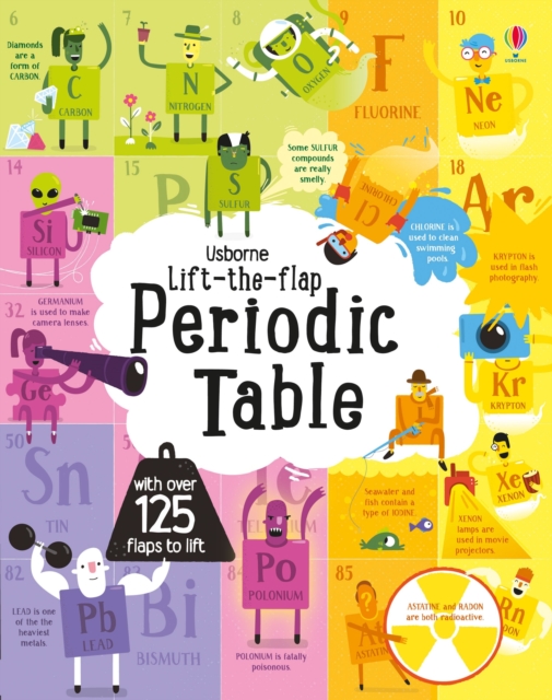Lift-the-Flap Periodic Table, Board book Book