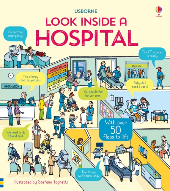 Look Inside a Hospital, Board book Book