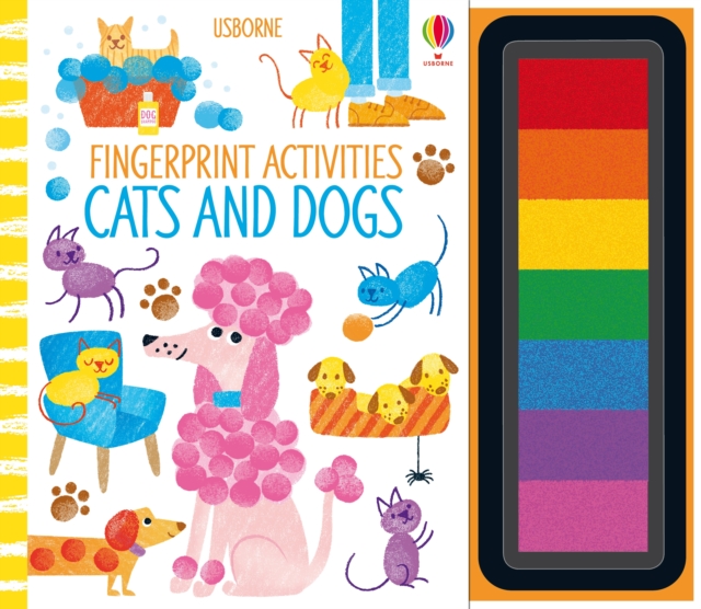 Fingerprint Activities Cats and Dogs, Spiral bound Book