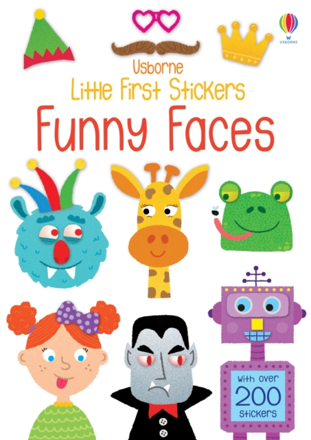 Little First Stickers Funny Faces, Paperback / softback Book