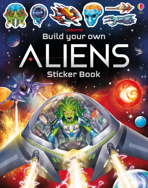 Build Your Own Aliens Sticker Book, Paperback / softback Book