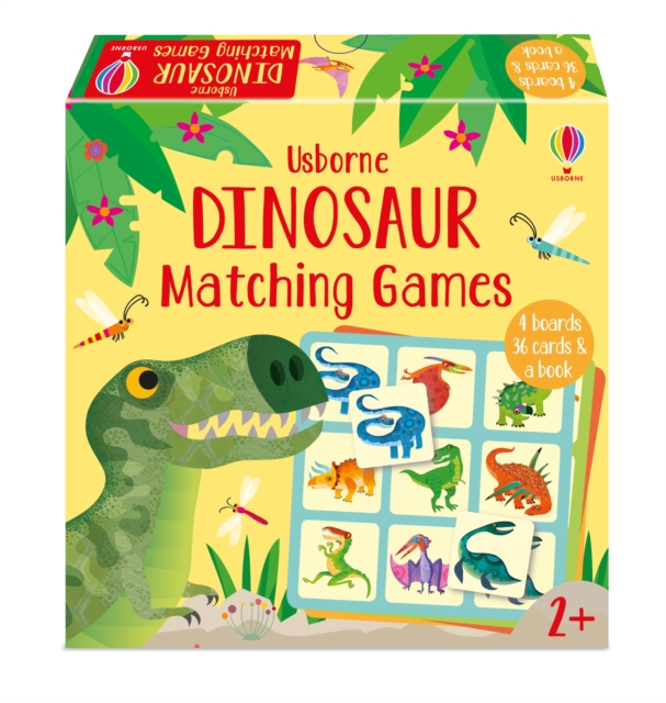 Dinosaur Matching Games, Game Book