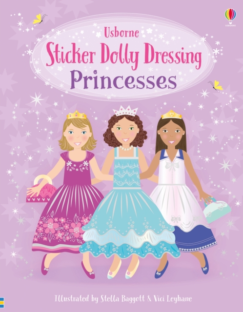 Sticker Dolly Dressing Princesses, Paperback / softback Book