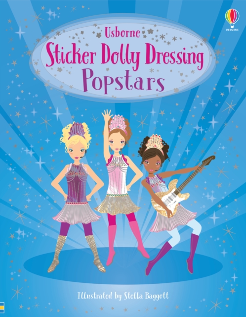 Sticker Dolly Dressing Popstars, Paperback / softback Book