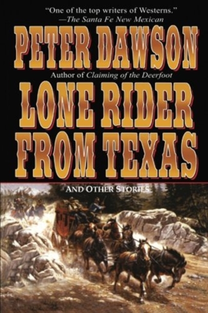 LONE RIDER FROM TEXAS, Paperback Book